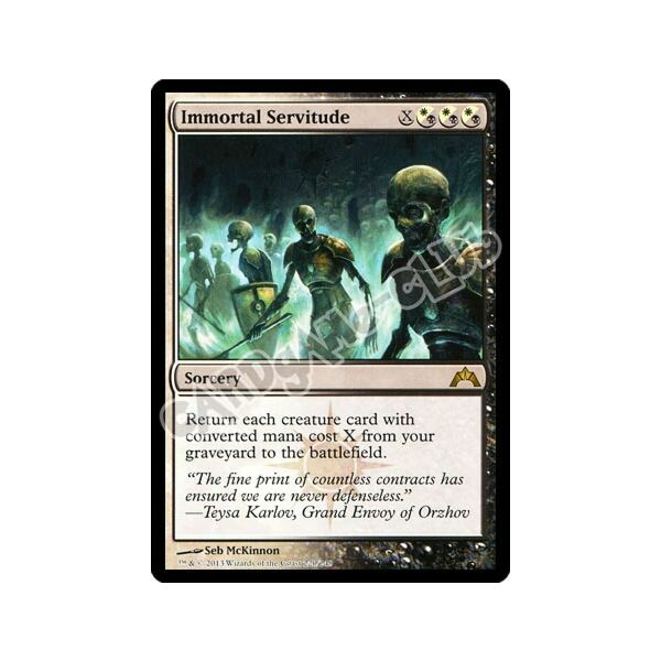 220 / 249 Immortal Servitude rara (EN) -NEAR MINT-
