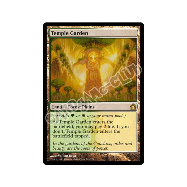 248 / 274 Temple Garden rara (EN) -NEAR MINT-