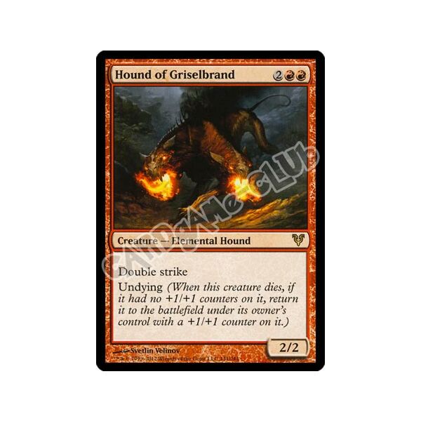 141 / 244 Hound of Griselbrand rara (EN) -NEAR MINT-