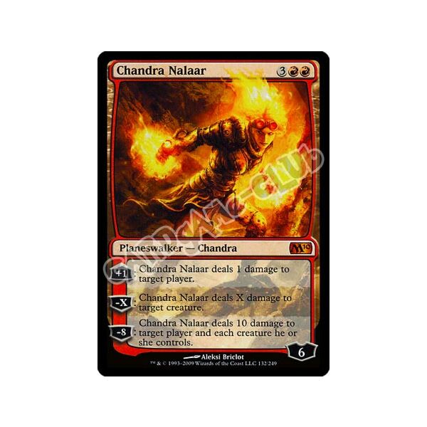 132 / 249 Chandra Nalaar rara mitica (EN) -NEAR MINT-