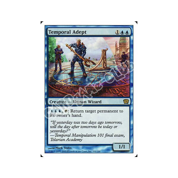 102 / 350 Temporal Adept rara (EN) -NEAR MINT-