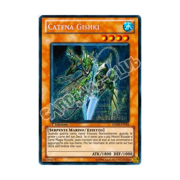 HA05-IT034 Catena Gishki rara segreta 1a Edizione (IT) -NEAR MINT-
