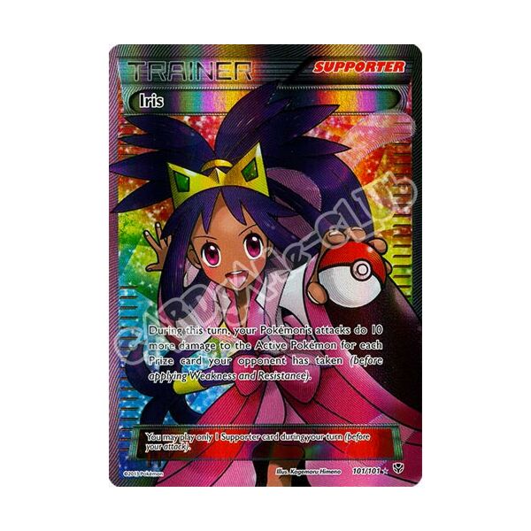 101 / 101 Iris rara ex foil (EN) -NEAR MINT-