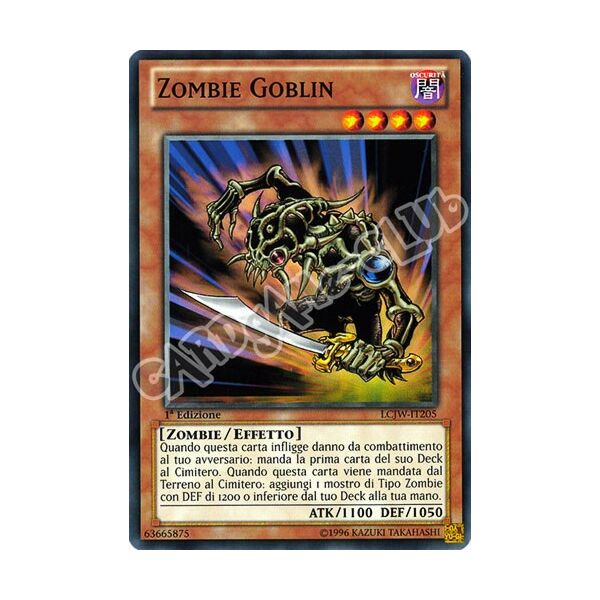 LCJW-IT205 Zombie Goblin comune 1a Edizione (IT) -NEAR MINT-