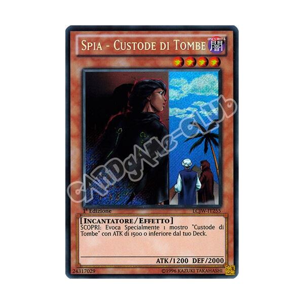 LCJW-IT255 Spia - Custode di Tombe rara segreta 1a Edizione (IT) -NEAR MINT-