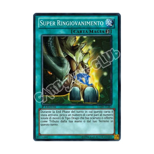 LCJW-IT287 Super Ringiovanimento super rara 1a Edizione (IT) -NEAR MINT-