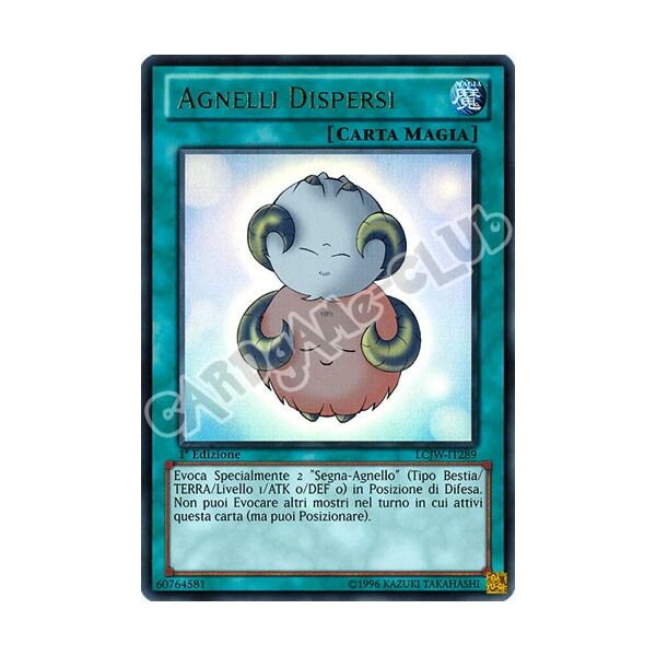 LCJW-IT289 Agnelli Dispersi ultra rara 1a Edizione (IT) -NEAR MINT-