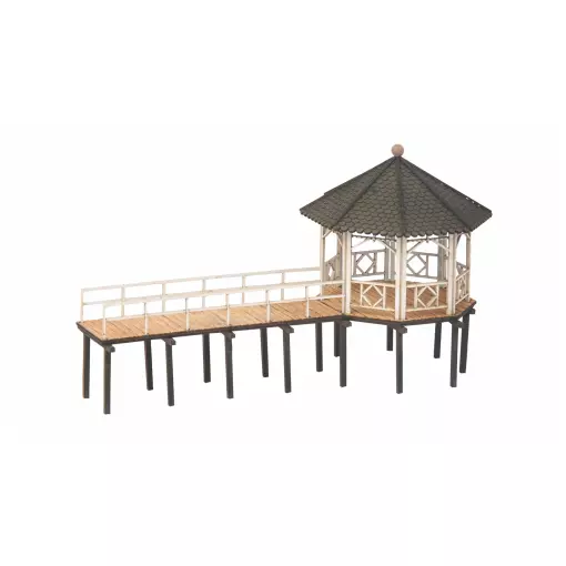 Un padiglione per eventi NOCH 14619 - N 1/160 - 68x28x39 mm