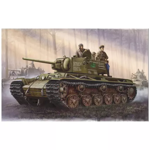 Russia KV-1 modello 1942 Carro armato a torretta semplificata - Trumpeter 00358 - 1/35