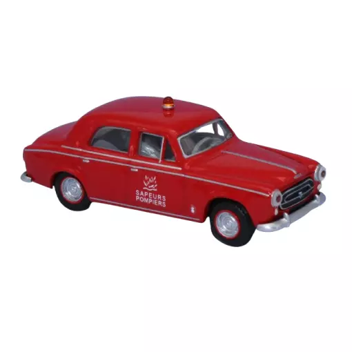 Peugeot 403 8CV - Vigili del fuoco militari - SAI 6222 - Scala HO 1/87