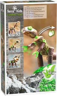 Haba Terra Kids Set di Costruzione Dinosauri 53 pezzi