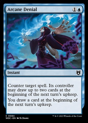 Arcane Denial Wilds of Eldraine Commander