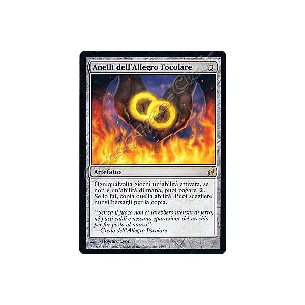 259 / 301 Anelli dell'Allegro Focolare rara (IT)  -GOOD-