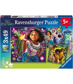 3 Puzzle da 49 Pezzi - Encanto