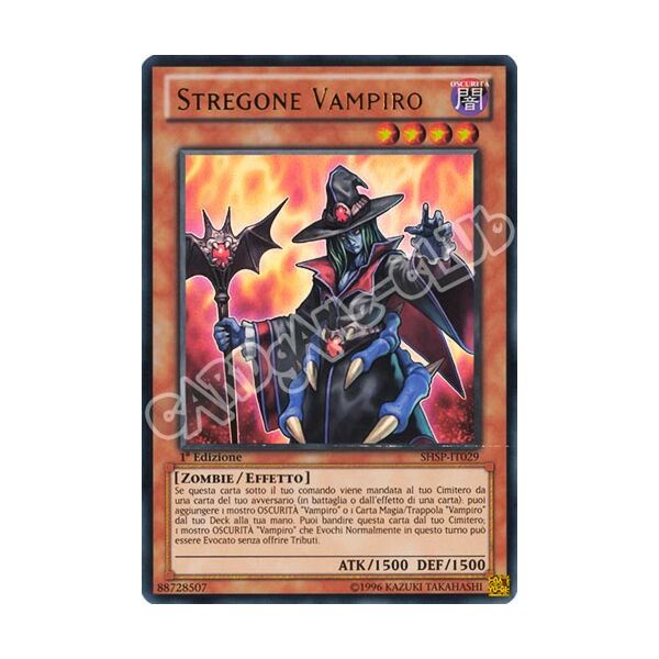 SHSP-IT029 Stregone Vampiro ultra rara 1a edizione (IT) -NEAR MINT-