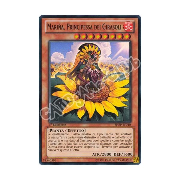 SHSP-IT040 Marina, Principessa dei Girasoli super rara 1a edizione (IT) -NEAR MINT-