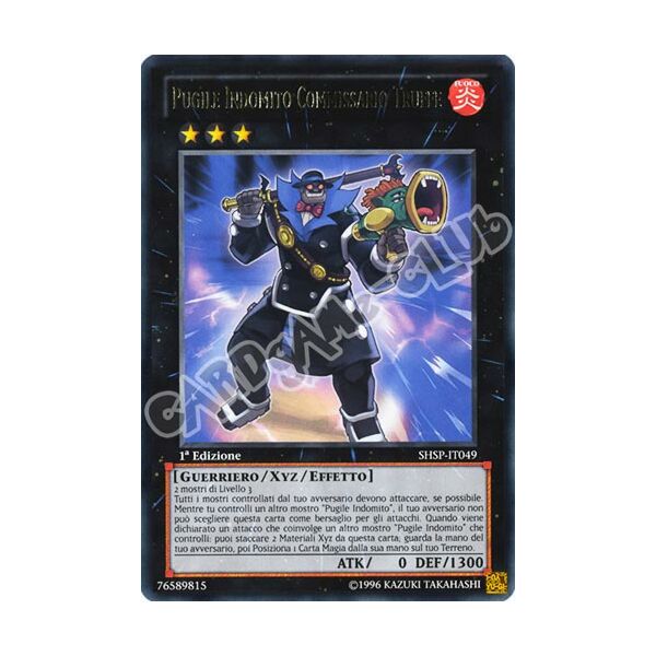 SHSP-IT049 Pugile Indomito Commissario Truffe rara 1a edizione (IT) -NEAR MINT-