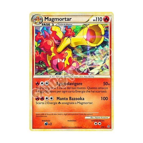 02/95 Magmortar rara foil (IT) -NEAR MINT-