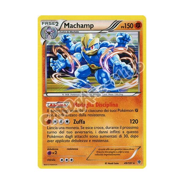 049 / 101 Machamp rara foil (IT) -NEAR MINT-