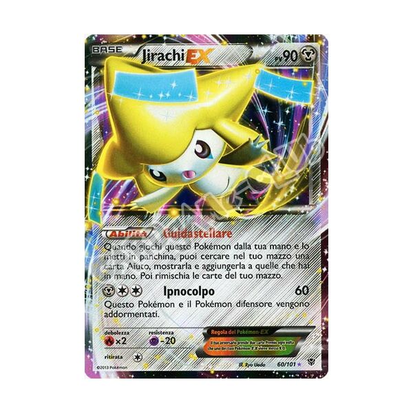 060 / 101 Jirachi EX rara ex foil (IT) -NEAR MINT-