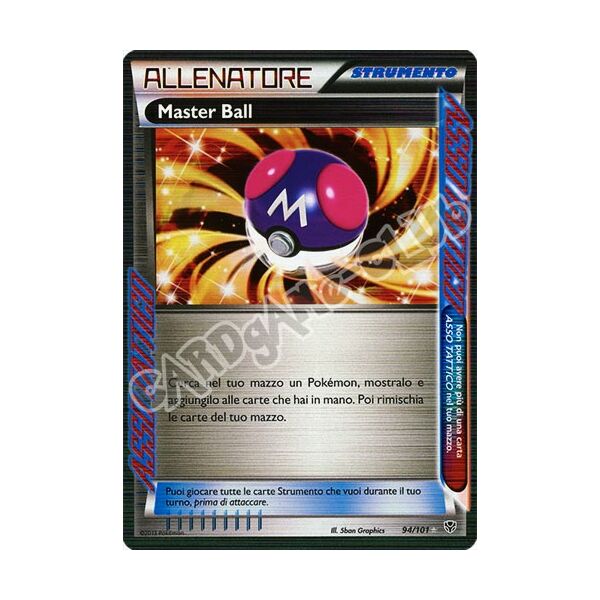 094 / 101 Master Ball rara foil reverse (IT) -NEAR MINT-