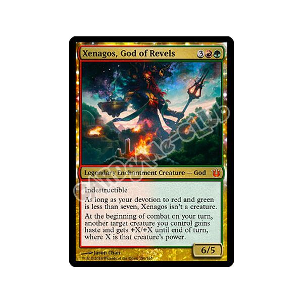 156 / 165 Xenagos, God of Revels rara mitica (EN) -NEAR MINT-