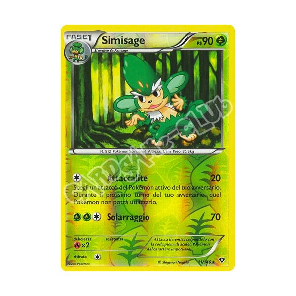 011 / 146 Simisage rara foil reverse (IT) -NEAR MINT-