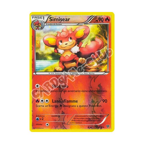 023 / 146 Simisear rara foil reverse (IT) -NEAR MINT-