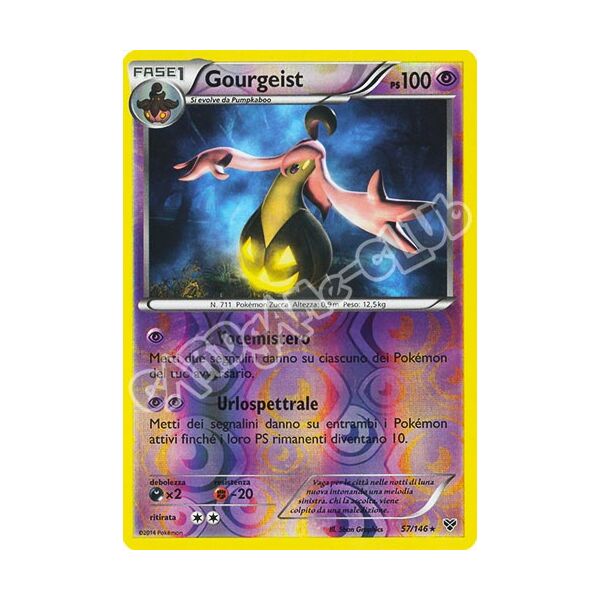057 / 146 Gourgeist rara foil reverse (IT) -NEAR MINT-