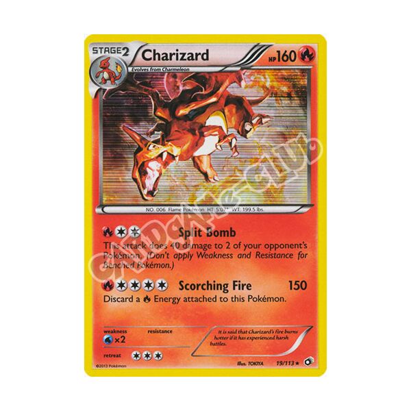 019 / 113 Charizard rara foil (EN) -NEAR MINT-