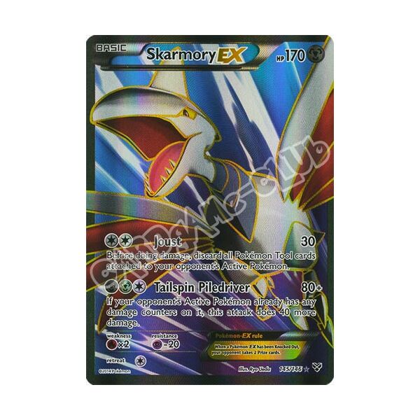145 / 146 Skarmory EX rara segreta foil (EN) -NEAR MINT-