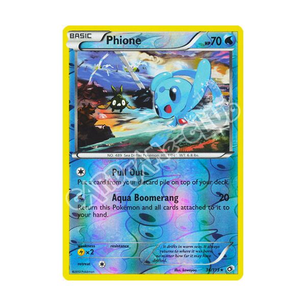 036 / 113 Phione rara foil reverse (EN) -NEAR MINT-