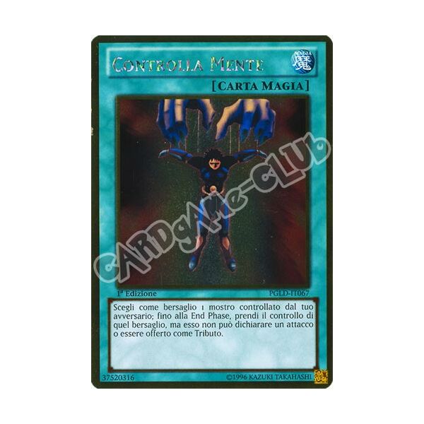 PGLD-IT067 Controlla Mente rara oro 1a edizione (IT) -NEAR MINT-