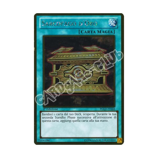 PGLD-IT068 Sarcofago d'Oro rara oro 1a edizione (IT) -NEAR MINT-