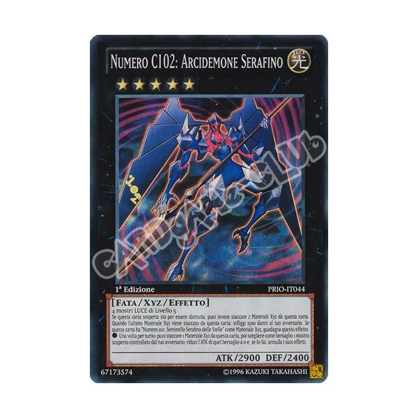 PRIO-IT044 Numero C102: Arcidemone Serafino super rara 1a edizione (IT) -NEAR MINT-