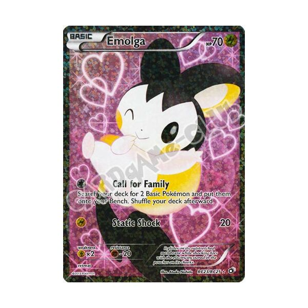 RC23/RC25 Emolga radiant foil (EN) -NEAR MINT-