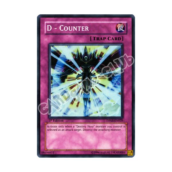 DP05-EN029 D - Counter super rara 1st edition (IT) -NEAR MINT-