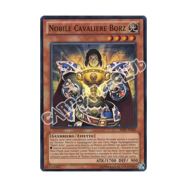 SHSP-IT085 Nobile Cavaliere Borz super rara unlimited (IT) -NEAR MINT-