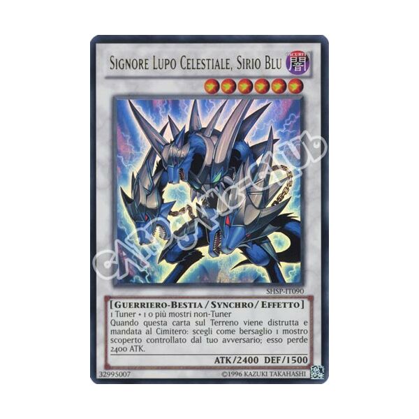 SHSP-IT090 Signore Lupo Celestiale, Sirio Blu ultra rara unlimited (IT) -NEAR MINT-