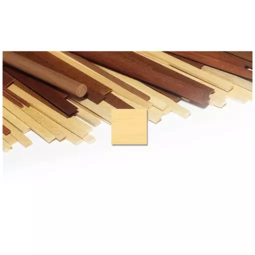 Feuille de ramin 0,6 x 7 mm - Occre 181207