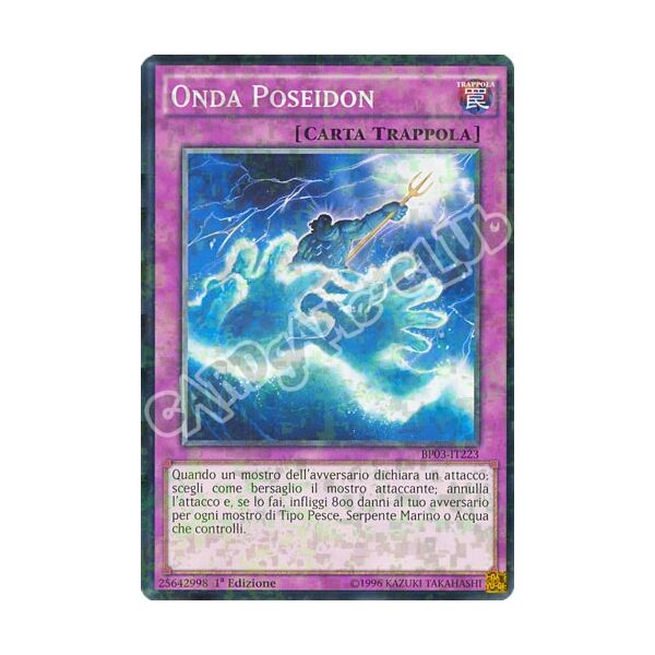 BP03-IT223 Onda Poseidon comune shatter foil 1a edizione (IT) -NEAR MINT-