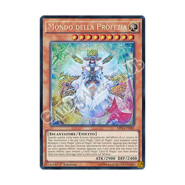 MP14-IT081 Mondo della Profezia rara segreta 1a Edizione (IT) -NEAR MINT-