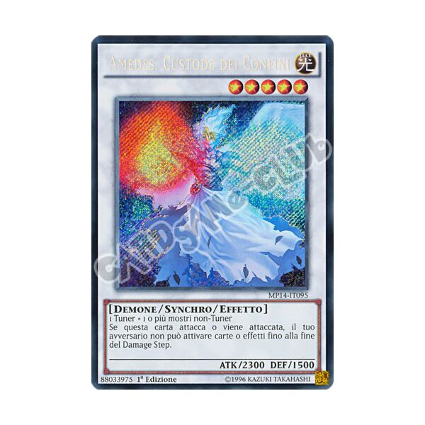 MP14-IT095 Amedes, Custode dei Confini rara segreta 1a Edizione (IT) -NEAR MINT-
