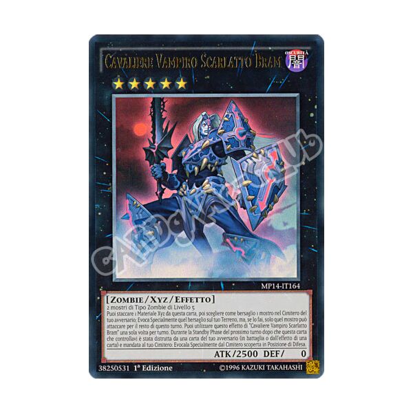 MP14-IT164 Cavaliere Vampiro Scarlatto Bram ultra rara 1a Edizione (IT) -NEAR MINT-