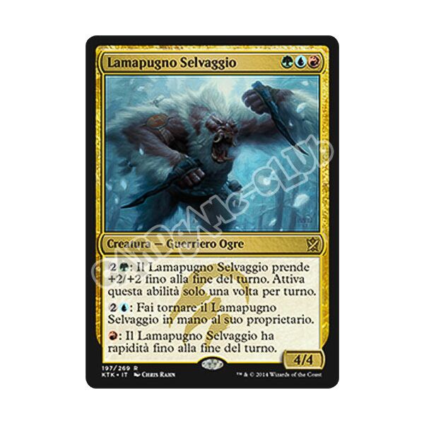 197 / 269 Lamapugno Selvaggio rara (IT) -NEAR MINT-