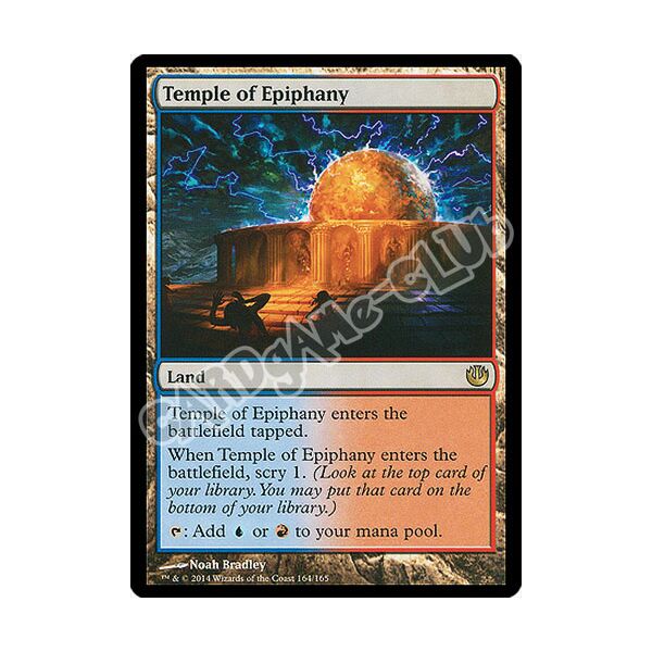 164 / 165 Temple of Epiphany rara (EN) -NEAR MINT-