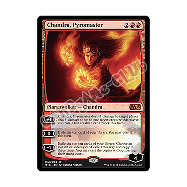 134 / 269 Chandra, Pyromaster rara mitica (EN) -NEAR MINT-