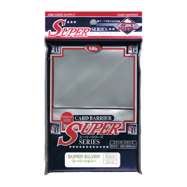proteggi carte standard pacchetto da 80 bustine Super Silver
