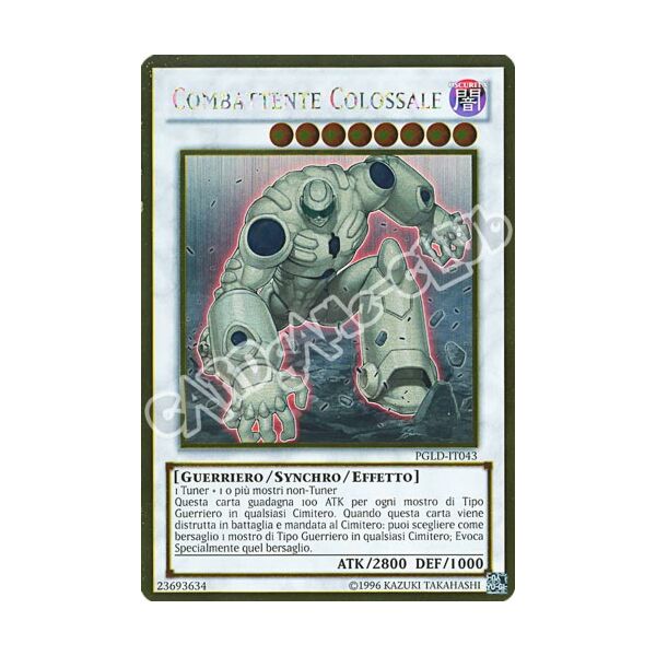 PGLD-IT043 Combattente Colossale rara oro unlimited (IT) -NEAR MINT-