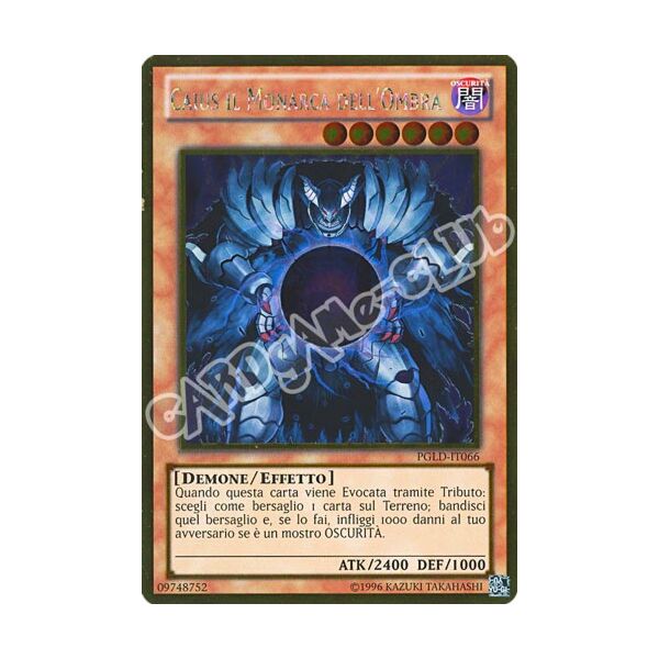 PGLD-IT066 Caius il Monarca dell'Ombra rara oro unlimited (IT) -NEAR MINT-